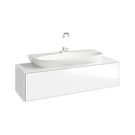 AQWELLA "GENESIS" ТУМБА ПОД УМЫВАЛЬНИК, ЦВЕТ БЕЛЫЙ, GEN0112W