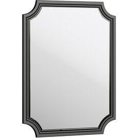 AQWELLA "LADONNA" ПАНЕЛЬ С ЗЕРКАЛОМ, ЦВЕТ ЧЕРНЫЙ LAD0207BLK
