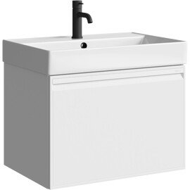 AQWELLA "PURE" ТУМБА ПОД УМЫВАЛЬНИК, ЦВЕТ БЕЛЫЙ, PUR0165WM