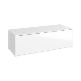 AQWELLA "GENESIS" ТУМБА ПОДВЕСНАЯ, ЦВЕТ БЕЛЫЙ, GEN0310W