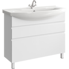 AQWELLA "RODOS" ТУМБА ПОД УМЫВАЛЬНИК, ЦВЕТ БЕЛЫЙ, ROD01102N