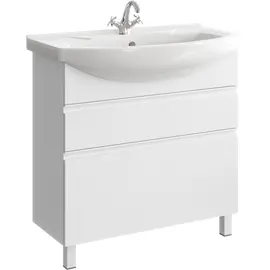 AQWELLA "RODOS" ТУМБА ПОД УМЫВАЛЬНИК, ЦВЕТ БЕЛЫЙ, ROD01082N