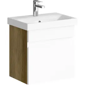 AQWELLA "SMART" ТУМБА ПОД УМЫВАЛЬНИК ПОДВЕСНАЯ , ЦВЕТ ДУБ БАЛТИЙСКИЙ SRT0105DB