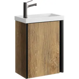 AQWELLA "URBAN" ТУМБА ПОД УМЫВАЛЬНИК, ЦВЕТ ДУБ БАЛТИЙСКИЙ, URB0145DB