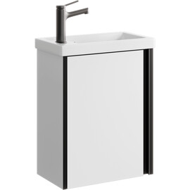 AQWELLA "URBAN" ТУМБА ПОД УМЫВАЛЬНИК, ЦВЕТ БЕЛЫЙ, URB0145W