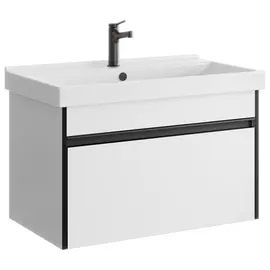 AQWELLA "URBAN" ТУМБА ПОД УМЫВАЛЬНИК, ЦВЕТ БЕЛЫЙ, URB0108W