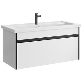 AQWELLA "URBAN" ТУМБА ПОД УМЫВАЛЬНИК, ЦВЕТ БЕЛЫЙ, URB0110W