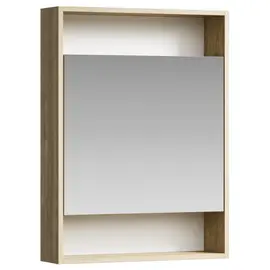 AQWELLA "СИТИ" ШКАФ-ЗЕРКАЛО, ЦВЕТ ДУБ БАЛТИЙСКИЙ, SIT0406DB