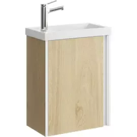 AQWELLA "URBAN" ТУМБА ПОД УМЫВАЛЬНИК, ЦВЕТ ДУБ ДАВОС, URB0145DD