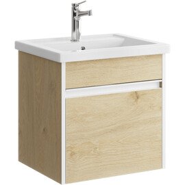 AQWELLA "URBAN" ТУМБА ПОД УМЫВАЛЬНИК, ЦВЕТ ДУБ ДАВОС, URB0105DD