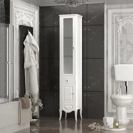 ПЕНАЛ OPADIRIS БРУНЕЛЛА, БЕЛЫЙ МАТОВЫЙ, ЛЕВЫЙ, ПРАВЫЙ