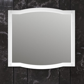 ЗЕРКАЛО OPADIRIS ЛАУРА 100, БЕЛЫЙ БЕЗ ПАТИНЫ