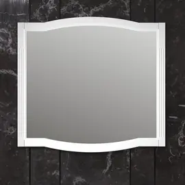 ЗЕРКАЛО OPADIRIS ЛАУРА 100, БЕЛЫЙ БЕЗ ПАТИНЫ