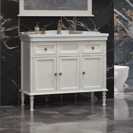 ТУМБА OPADIRIS КАНТАРА 105, СЛОНОВАЯ КОСТЬ (ПОД РАКОВИНУ KIROVIT МОДЕРН 105)