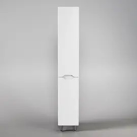 КОЛОННА УНИВЕРСАЛЬНАЯ STYLE LINE "МАРЕЛЛА" С КОРЗИНОЙ, ЛЮКС АНТИСКРЕЙТЧ БЕЛЫЙ МАТОВЫЙ, PLUS