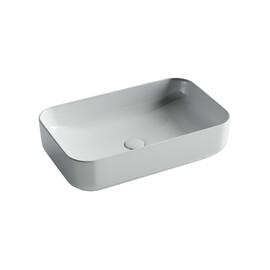 УМЫВАЛЬНИК ЧАША НАКЛАДНАЯ ПРЯМОУГОЛЬНАЯ CERAMICA NOVA ELEMENT 605X375X145 ММ