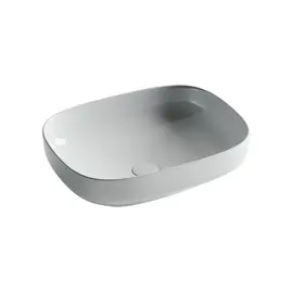 УМЫВАЛЬНИК ЧАША НАКЛАДНАЯ ПРЯМОУГОЛЬНАЯ CERAMICA NOVA ELEMENT 500X380X150 ММ