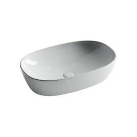 УМЫВАЛЬНИК ЧАША НАКЛАДНАЯ ОВАЛЬНАЯ CERAMICA NOVA ELEMENT 600X380X140 ММ