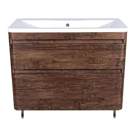 ТУМБА НАПОЛЬНАЯ STYLE LINE "АТЛАНТИКА 100", ЛЮКС СТАРОЕ ДЕРЕВО, PLUS