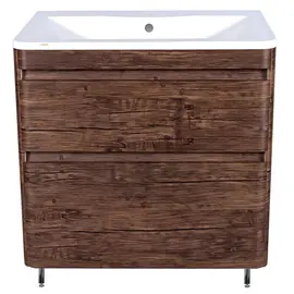 ТУМБА НАПОЛЬНАЯ STYLE LINE "АТЛАНТИКА 80", ЛЮКС СТАРОЕ ДЕРЕВО, PLUS