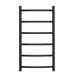 ПОЛОТЕНЦЕСУШИТЕЛЬ ЭЛЕКТРИЧЕСКИЙ POINT АФИНА PN04848B П6 400X800 ДИММЕР СПРАВА, ЧЕРНЫЙ