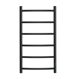 ПОЛОТЕНЦЕСУШИТЕЛЬ ЭЛЕКТРИЧЕСКИЙ POINT АФИНА PN04848B П6 400X800 ДИММЕР СПРАВА, ЧЕРНЫЙ