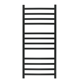 ПОЛОТЕНЦЕСУШИТЕЛЬ ЭЛЕКТРИЧЕСКИЙ POINT АНТЕЯ PN17852B П12 500X1200, ДИММЕР СПРАВА, ЧЕРНЫЙ