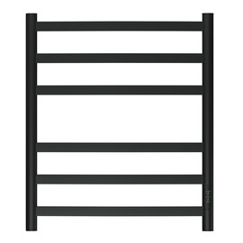 ПОЛОТЕНЦЕСУШИТЕЛЬ ЭЛЕКТРИЧЕСКИЙ POINT АНТЕЯ PN17856B П6 500X600, ДИММЕР СПРАВА, ЧЕРНЫЙ