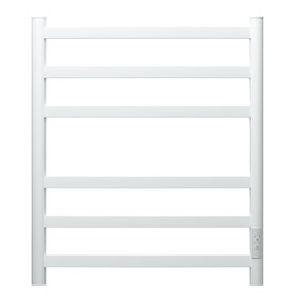 ПОЛОТЕНЦЕСУШИТЕЛЬ ЭЛЕКТРИЧЕСКИЙ POINT АНТЕЯ PN17856W П6 500X600, ДИММЕР СПРАВА, БЕЛЫЙ