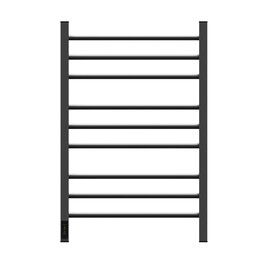 ПОЛОТЕНЦЕСУШИТЕЛЬ ЭЛЕКТРИЧЕСКИЙ POINT ВЕСТА PN70758GR П9 500X800, ДИММЕР СЛЕВА, ГРАФИТ ПРЕМИУМ