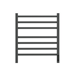 ПОЛОТЕНЦЕСУШИТЕЛЬ ЭЛЕКТРИЧЕСКИЙ POINT ВЕГА PN71856GB П7 500X600, ДИММЕР СПРАВА, ГРАФИТ БЛЕСК