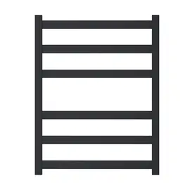 ПОЛОТЕНЦЕСУШИТЕЛЬ ВОДЯНОЙ POINT МЕРКУРИЙ PN83156B П6 500X600, ЧЕРНЫЙ