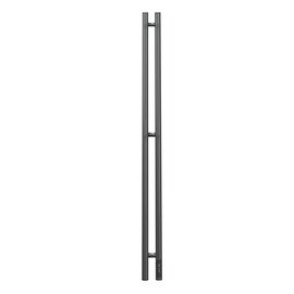 ПОЛОТЕНЦЕСУШИТЕЛЬ ЭЛЕКТРИЧЕСКИЙ POINT ДЕМЕТРА PN12812GB П3 80X1200 ДИММЕР СПРАВА, ГРАФИТ БЛЕСК