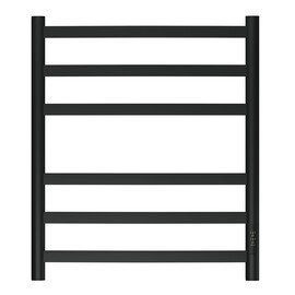 ПОЛОТЕНЦЕСУШИТЕЛЬ ЭЛЕКТРИЧЕСКИЙ POINT АНТЕЯ PN17856B П6 500X600, ДИММЕР СПРАВА, ЧЕРНЫЙ