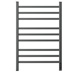 ПОЛОТЕНЦЕСУШИТЕЛЬ ЭЛЕКТРИЧЕСКИЙ POINT ВЕГА PN71858GB П9 500X800, ДИММЕР СПРАВА, ГРАФИТ БЛЕСК