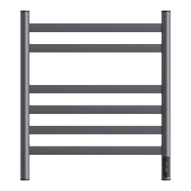 ПОЛОТЕНЦЕСУШИТЕЛЬ ЭЛЕКТРИЧЕСКИЙ POINT СЕЛЕНА PN16856GR П6 500X600, ДИММЕР СПРАВА, ГРАФИТ ПРЕМИУМ