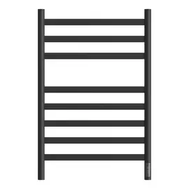 ПОЛОТЕНЦЕСУШИТЕЛЬ ЭЛЕКТРИЧЕСКИЙ POINT СЕЛЕНА PN16858B П8 500X800, ДИММЕР СПРАВА, ЧЕРНЫЙ