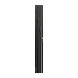 ПОЛОТЕНЦЕСУШИТЕЛЬ ЭЛЕКТРИЧЕСКИЙ POINT ПИАНО PN19722BGB 150X1200 ДИММЕР СЛЕВА, ЧЕРНЫЙ/ГРАФИТ БЛЕСК