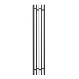 ПОЛОТЕНЦЕСУШИТЕЛЬ ЭЛЕКТРИЧЕСКИЙ POINT ФРЕЯ PN20732B П2 180X1200 ДИММЕР СЛЕВА, ЧЕРНЫЙ