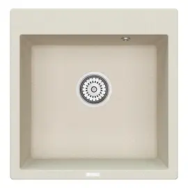 МОЙКА КУХОННАЯ POINT АРБЕЛЬ 51 PN3001BG, СВЕТЛО-БЕЖЕВЫЙ