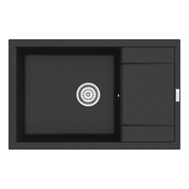 МОЙКА КУХОННАЯ POINT ВЕЛЕТА 78 PN3002B, ЧЕРНЫЙ