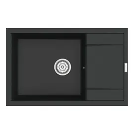 МОЙКА КУХОННАЯ POINT ВЕЛЕТА 78 PN3002B, ЧЕРНЫЙ