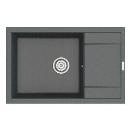 МОЙКА КУХОННАЯ POINT ВЕЛЕТА 78 PN3002GR, ГРАФИТ