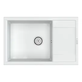 МОЙКА КУХОННАЯ POINT ВЕЛЕТА 78 PN3002W, БЕЛЫЙ