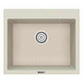 МОЙКА КУХОННАЯ POINT БИНГА 60 PN3003BG, СВЕТЛО-БЕЖЕВЫЙ
