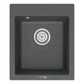 МОЙКА КУХОННАЯ POINT ДИНАРА 42 PN3004GR, ГРАФИТ