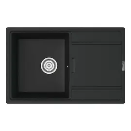 МОЙКА КУХОННАЯ POINT ЛАУРА 78 PN3005B, ЧЕРНЫЙ