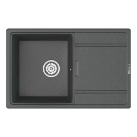 МОЙКА КУХОННАЯ POINT ЛАУРА 78 PN3005GR, ГРАФИТ