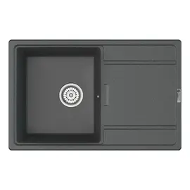 МОЙКА КУХОННАЯ POINT ЛАУРА 78 PN3005GR, ГРАФИТ