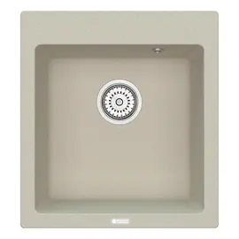МОЙКА КУХОННАЯ POINT МОКО 47 PN3006BG, СВЕТЛО-БЕЖЕВЫЙ